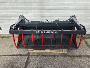 krokodillenbak 1.80m voorkant